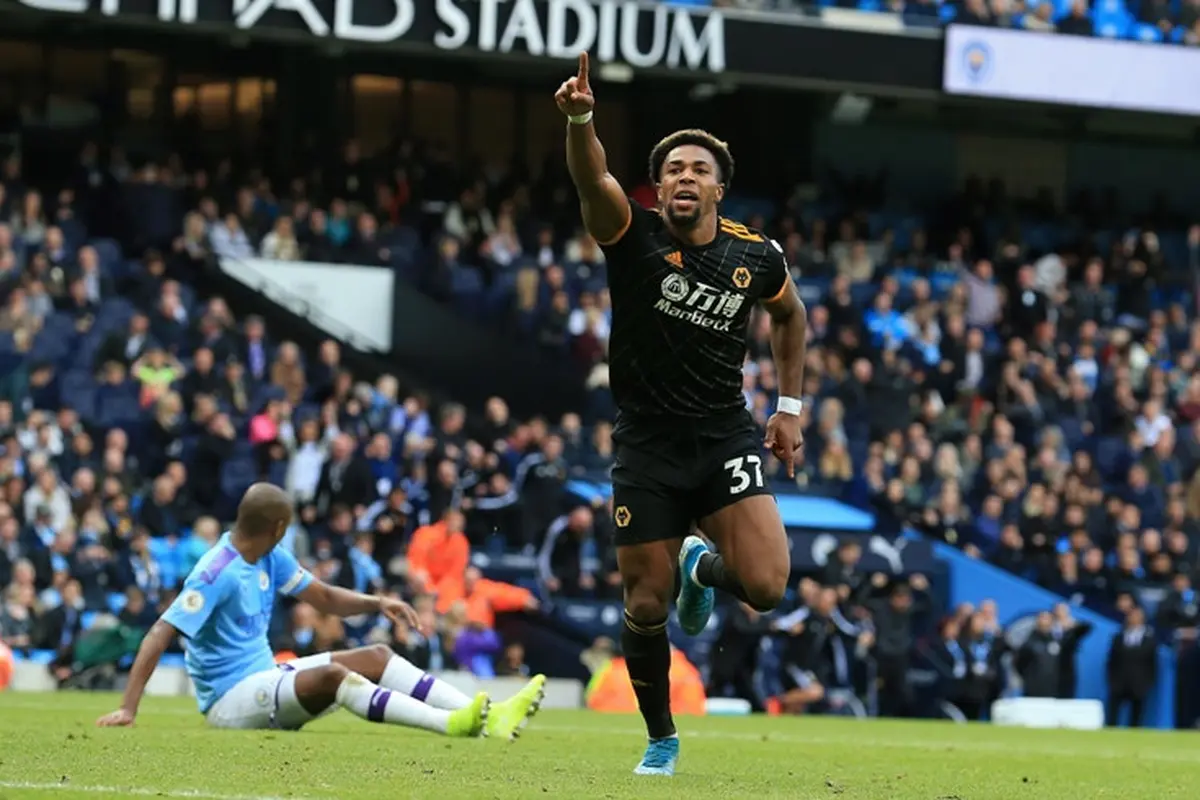 Winger Wolverhampton Wanderers, Adama Traore.