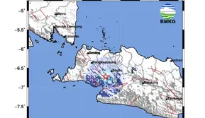 BMKG Ungkap Penyebab Gempa Beruntun Guncang Sukabumi dan Bogor