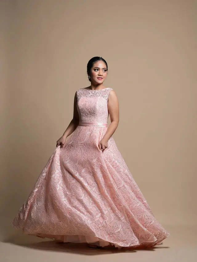 Batik Brokat Glamour Dress