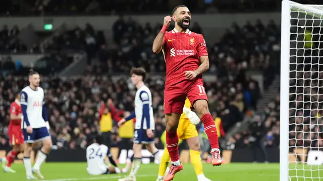 Foto: Penampilan Gemilang Mohamed Salah Saat Membawa Liverpool Tumbangkan Tottenham Hotspur di Liga Inggris