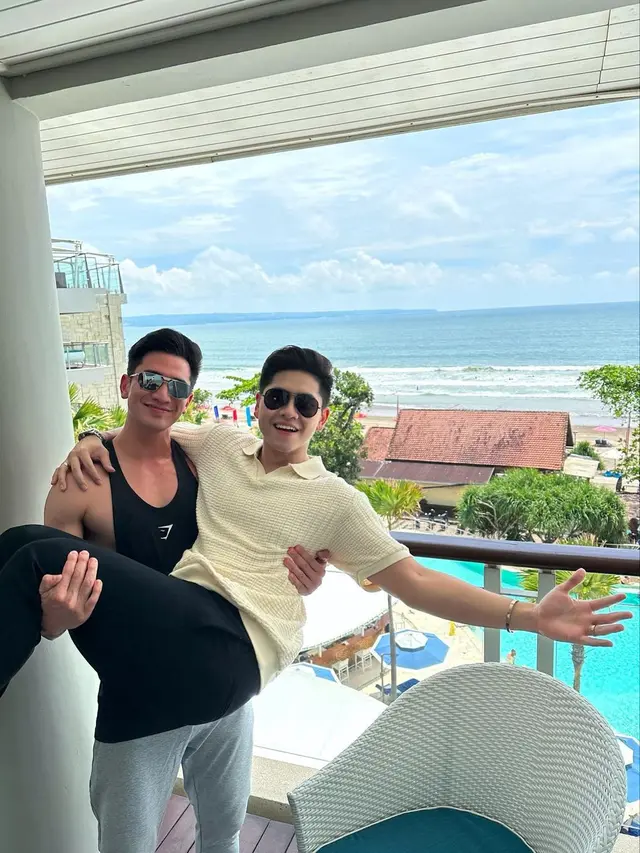 Verrel Bramasta bersama Athalla Naufal (Instagram/bramastavrl)