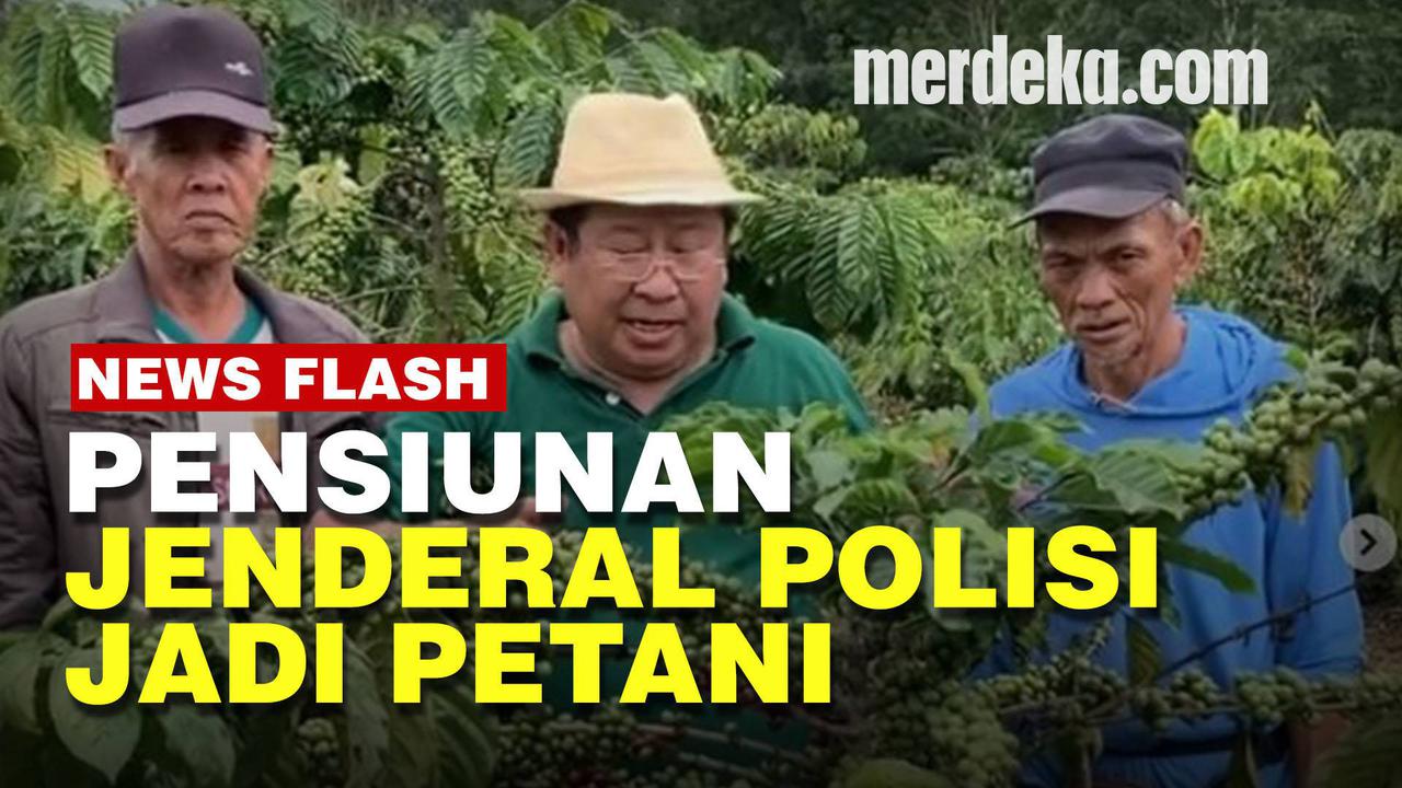 VIDEO: Susno Duadji Terbiasa Mencangkul di Sawah dan Membabat Lahan