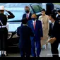 PM Yoshihide Suga tiba di Istana Bogor dan disambut oleh Presiden Jokowi pada Selasa 20 Oktober 2020. (Screenshot Youtube Sekretariat Presiden)