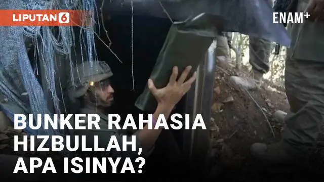 VIDEO: Israel Klaim Temukan Bunker Rahasia Hizbullah dalam Serangan di Lebanon