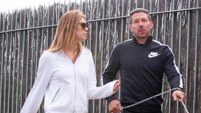 Model Argentina Hamil Anak Diego Simeone