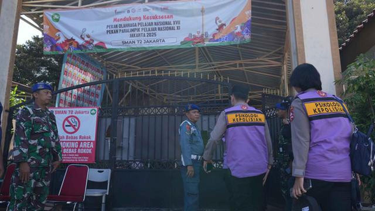 Kondisi Pelaku Ledakan di SMAN 72 Jakarta Masih Lemas dan Pusing