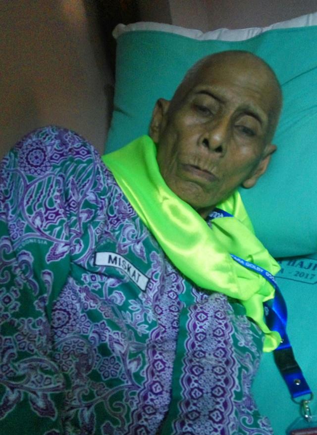 Kakek Miskat, calon jamaah haji dari Probolinggo, Jawa Timur/copyright jatim.kemenag.go.id