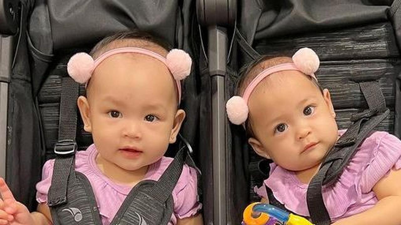 10 Potret Terbaru Baby Twins Alma dan Alsha Anak Kembar Annisa Rahma Eks Cherrybelle, Kini Menginjak 9 Bulan