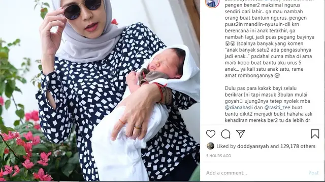 Zaskia Adya Mecca (Foto: Instagram/@zaskiaadyamecca)
