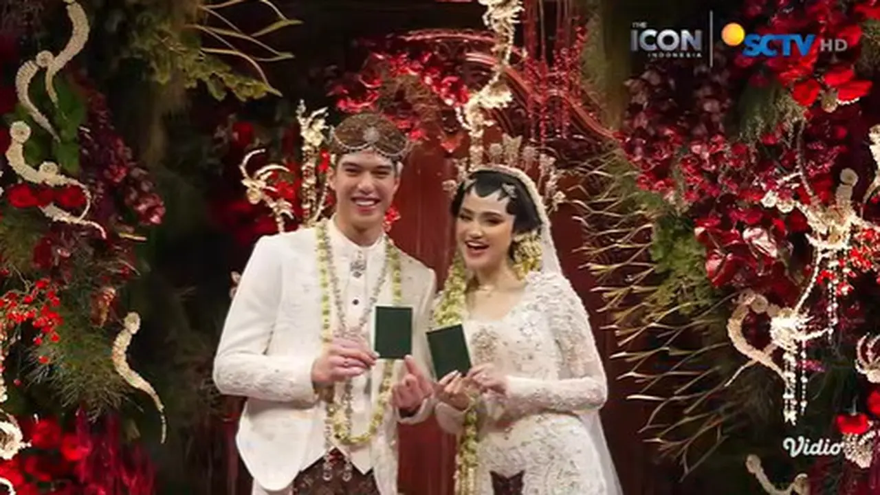 Akad Nikah El Rumi - Syifa Hadju. (SCTV)