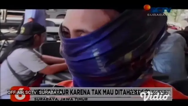 VIDEO: Hendak Diperiksa, Tahanan Polsek Semampir Surabaya Lompat ke Sungai