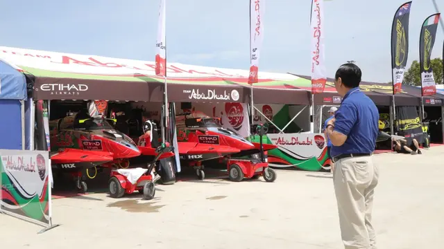 Menteri Koordinator Bidang Kemaritiman dan Investasi Luhut Binsar Pandjaitan telah melakukan beberapa kali pengecekan di kawasan Pelabuhan Balige dan Lapangan Sisingamangaraja, yang menjadi tempat utama lokasi kejuaraan F1 Powerboat. (Dok Kemenko Marves)