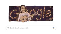 Google Doodle tampilkan penyanyi legendaris Chrisye. (Doc: Google)