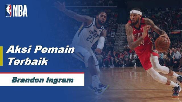 Berita Video Brandon Ingram Cetak 49 Poin Saat New Orleans Pelicans Kalahkan Utah Jazz 138-132