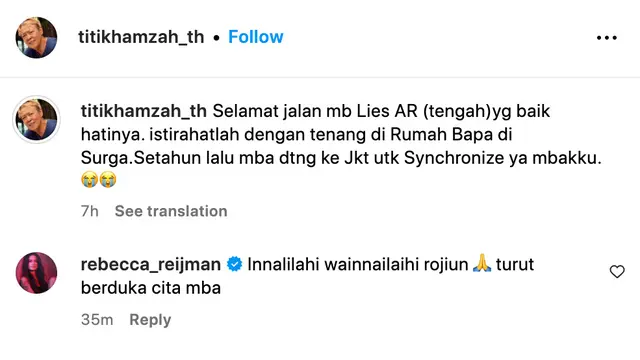 Lies AR Gitaris Band Legendaris Dara Puspita