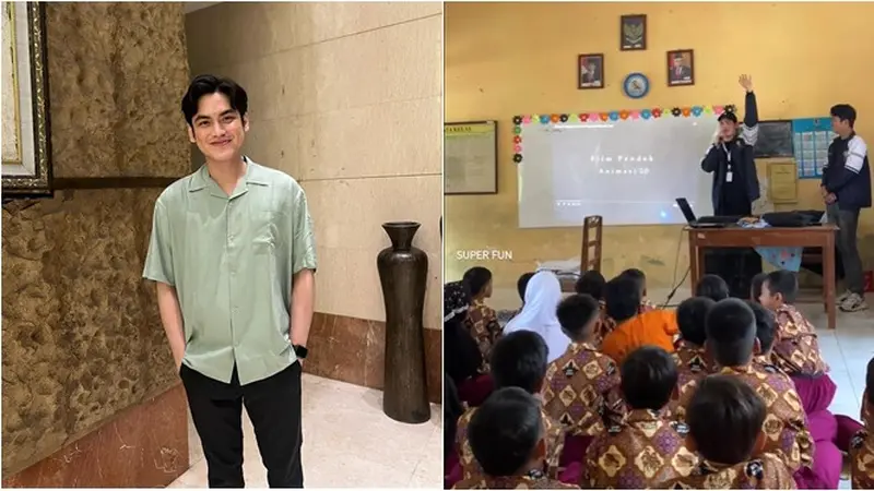 6 Potret Irzan Faiq Ikuti KKN sebagai Mahasiswa Undip, Video Sedang Mengajar Viral