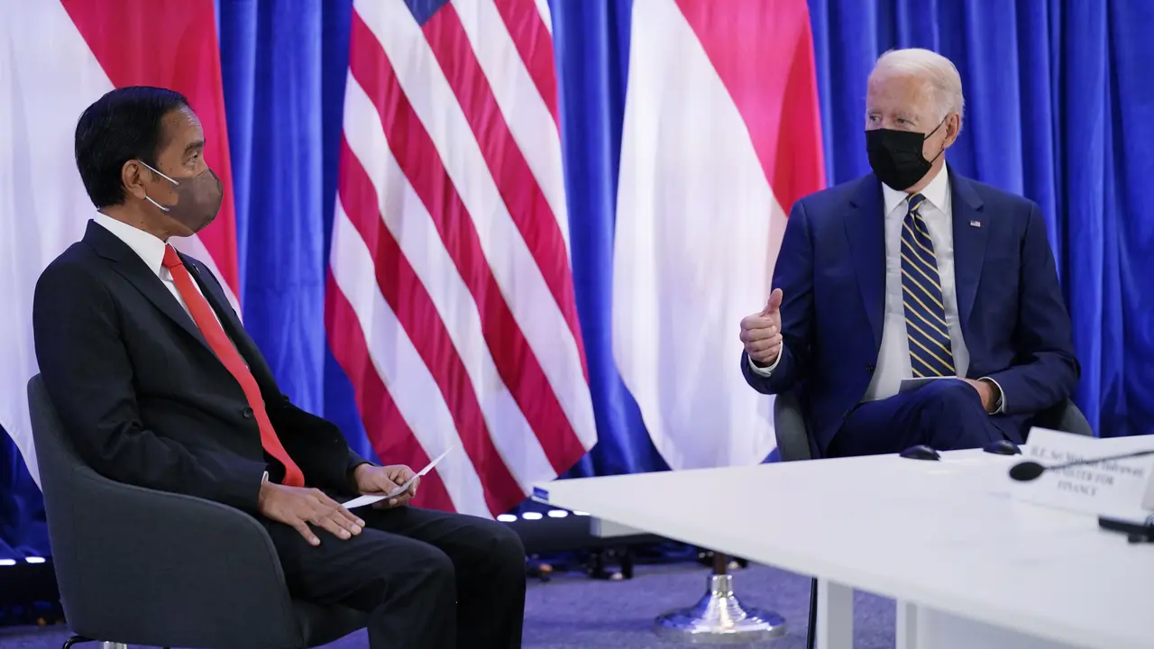 Pertemuan Jokowi dan Joe Biden
