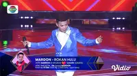 Mardon di Babak Show Top 24 Dangdut Academy 5 Group 6. (Indosiar)