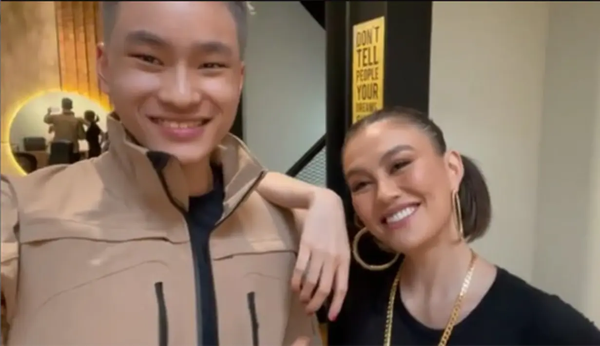 Agnez Mo dan Azka Corbuzier (Instagram/azkacorbuzier)