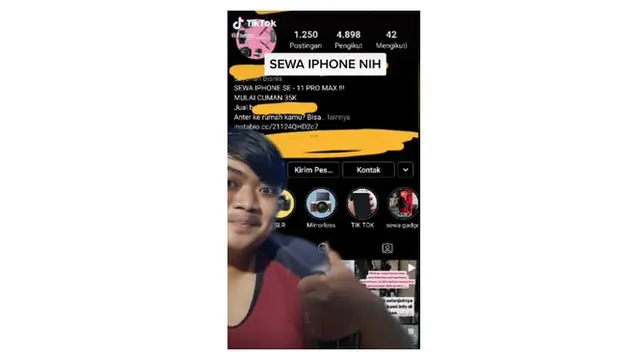 Beralih dari Kamera ke Smartphone, Tempat Sewa iPhone di Jombang Ini Viral