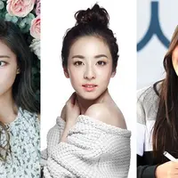 Wajah selebriti dulu dan kini.