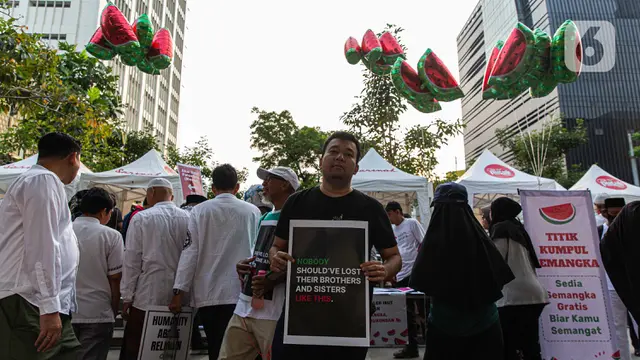 Bagi Semangka Sebagai Bentuk Bela Palestina