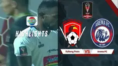 Berita video cuplikan kerja sama para pemain Arema FC yang nyaris menghasilkan gol indah saat menghadapi Kalteng Putra di semifinal leg kedua Piala Presiden 2019 di Stadion 17 Mei, Jumat (5/4/2019).