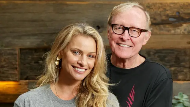Jim Clark dan Kristy Hinze (Gregg Porteous/Daily Telegraph)