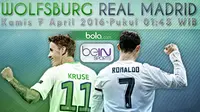Wolfsburg vs Real Madrid (Bola.com/Samsul Hadi)