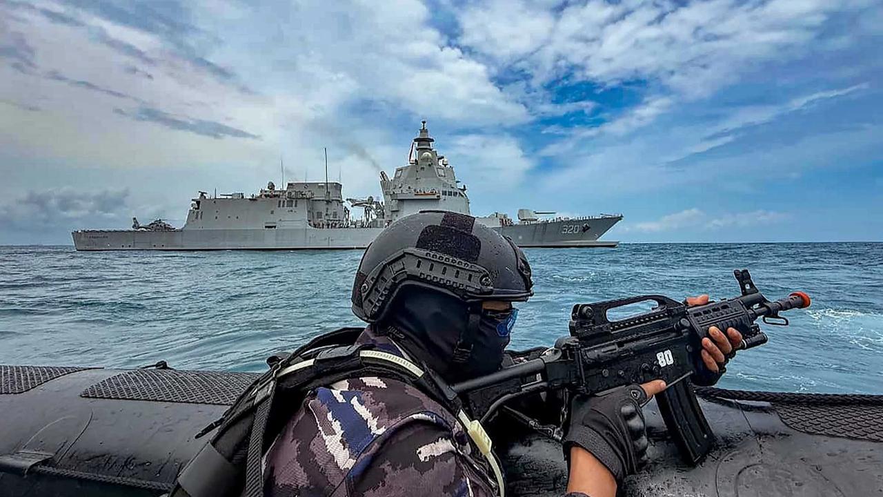 FOTO: TNI AL Gelar Latihan Anti Akses dan Anti Amfibi di Bangka Belitung