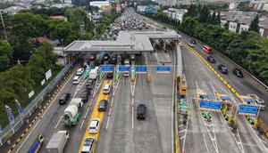 PT Jasa Marga (Persero) Tbk memprediksi puncak arus balik menuju wilayah Jakarta, Bogor, Tangerang, dan Bekasi (Jabotabek) dalam rangka libur Natal 2025 dan Tahun Baru 2026 (Nataru). (Dok. Jasa Marga)