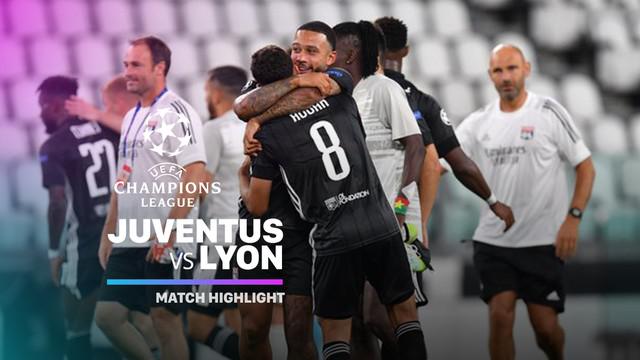 Berita Video Highlights Liga Champions, Dua Gol Cristiano Ronaldo Tidak Mampu Bawa Juventus Kalahkan Lyon di 16 Besar