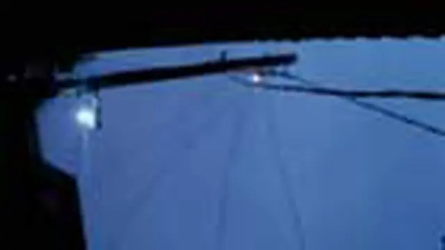 Kabel Tiang Listrik Terbakar