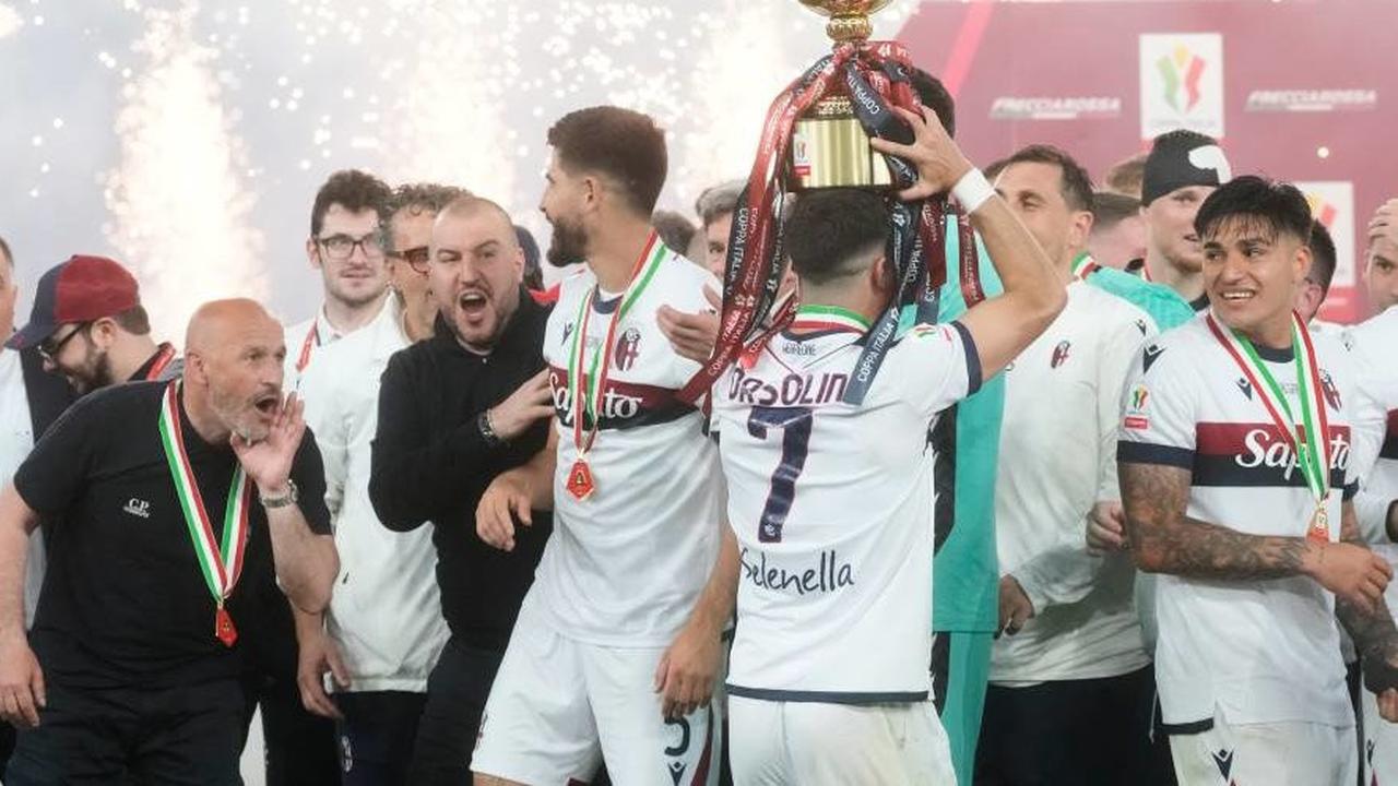 Vincenzo Italiano Akhirnya Raih Gelar Coppa Italia Bersama Bologna Setelah 3 Kali Kalah di Final