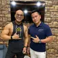 Lie Willis Margtan dan Deddy Corbuzier. (Foto: Dok. Instagram @mrhobijam)