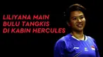 Legenda bulutangkis Indonesia, Liliyana Natsir, mendapatkan apresiasi dengan bermain bulutangkis di ketinggian 17.000 kaki atau 5,1 kilometer dengan menggunakan pesawat C-130 Hercules milik TNI AU