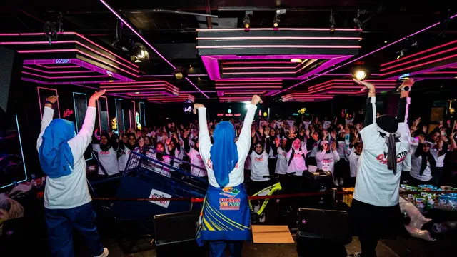 Senam Tangerang Gemilang yang digelar di Helens Night Mart Gading Serpong, Tangerang, Sabtu (12/9/2026). (dok Andrew Susanto)