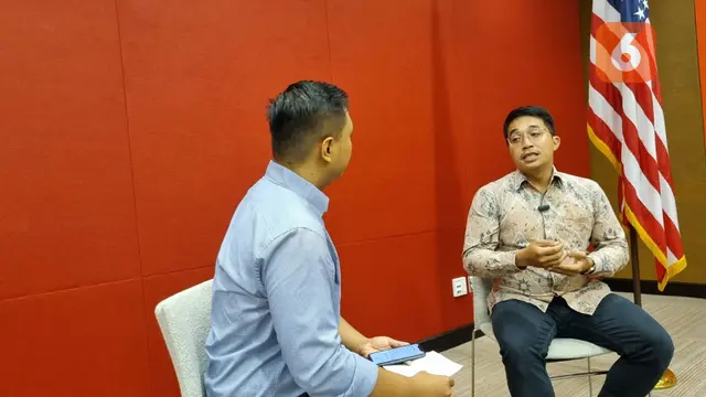 Andrian Fauzi menilai bahwa YSEALI Professional Fellowship, program menjadi tempat belajar untuk mendapatkan banyak pengalaman (Liputan6.com/Teddy Tri Setio Berty).