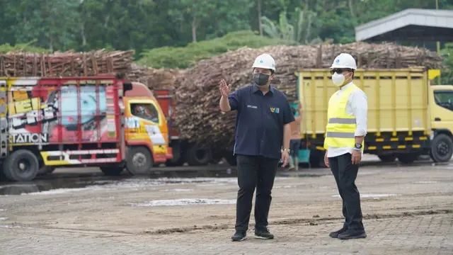 Menteri BUMN Erick Thohir melakukan kunjungan kerja ke Banyuwangi, Jawa Timur, Minggu (19/9/2021). (Dok Kementerian BUMN)