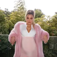 Nama True Thompson memang unik jika dikaitkan dengan kejadian yang menimpa Khloe Kardashian. (instagram/khloekardashian)