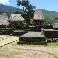 Kampung adat Wologai di kaki gunung Kelimutu, Ende, NTT. (Edy Suherli/Fimela.com)