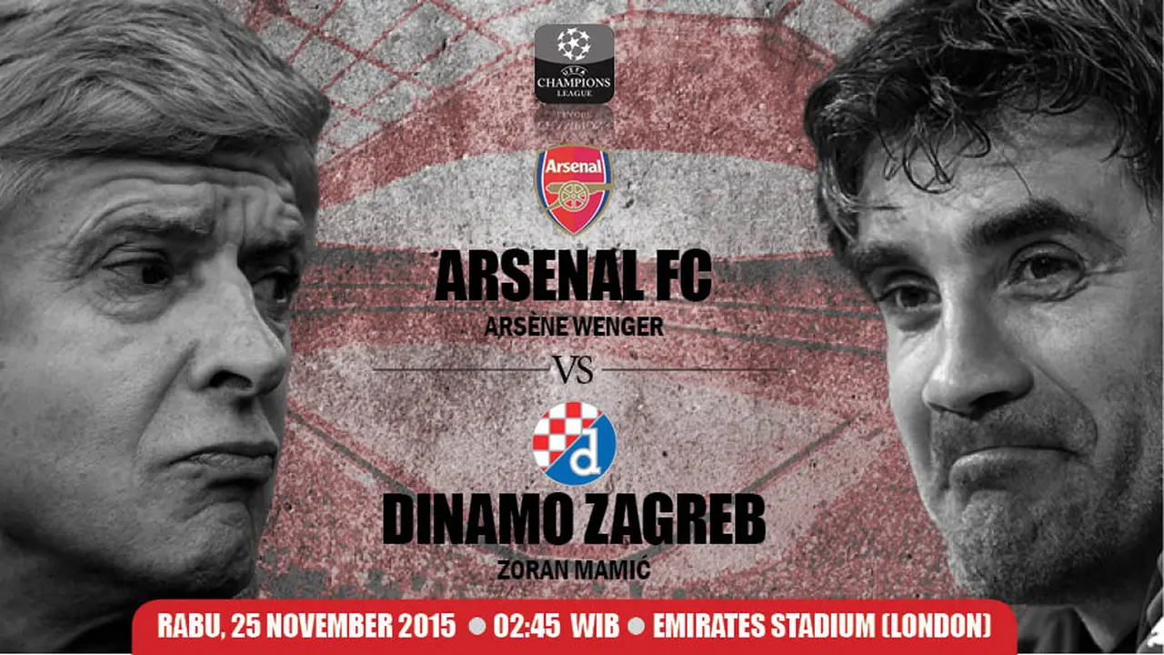 Arsenal FC vs Dinamo Zagreb