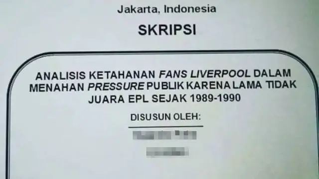 10 Judul Skripsi Unik Ini Bikin Penasaran, Temanya di Luar Nalar