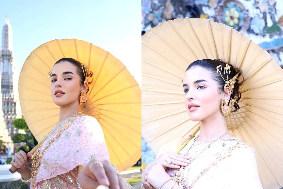 6 Potret Tampilan Tasya Farasya Pakai Chakkri Khas Thailand, Kecantikannya Dipuji bak Bidadari Turun dari Kayangan