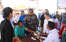 Kodaeral VIII Gelar Pemeriksaan Kesehatan Komunitas Pesisir di Minahasa Utara