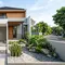 8 Desain Carport dengan Taman Kering Tanpa Rumput yang Bikin Halaman Depan Makin Modern