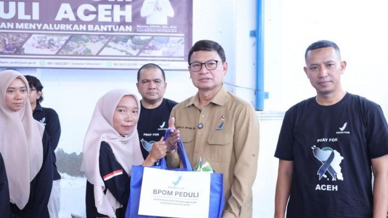 BPOM Dirikan Posko dan Layanan Trauma Healing, Wujud Tanggap Bencana Sumatera Akibat Banjir dan Longsor