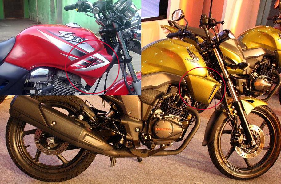 Air fin Honda Tiger 2006-CB Trigger 150