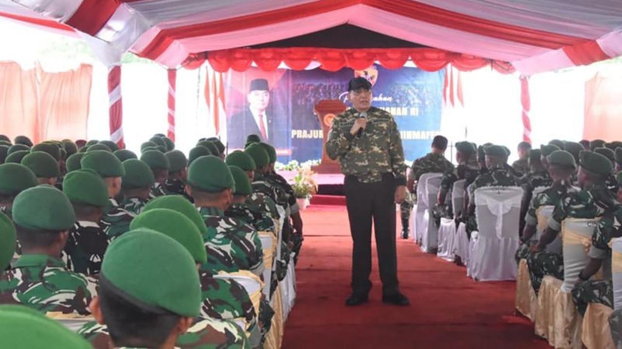 Menhan Tekankan Pengabdian TNI Perbatasan Tulus di Wilayah RI-RDTL