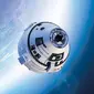 Boeing CST-100 Starliner yang meluncur ke Stasiun Angkasa Luar Internasional. (Foto: Boeing)